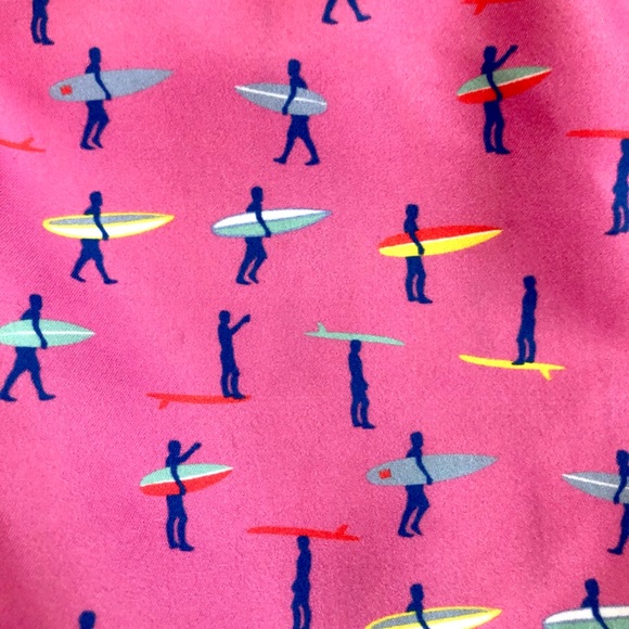 NWT Crown & Ivy Pink Drawstring Swim Trunks size XXL - Picture 9 of 11